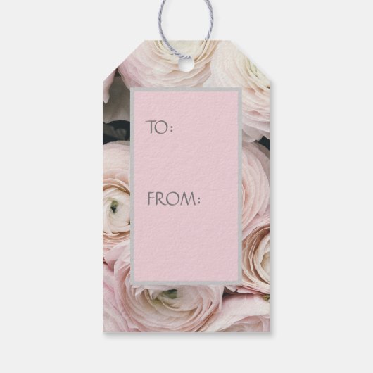 CADEAU LABELS HAPPY SEED WRAPPING ROZE ROZEN CADEAULABEL (Achterkant)