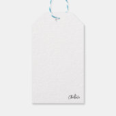 Cadeau Labels Kerstfotografie Chelfoto Cadeaulabel (Achterkant)