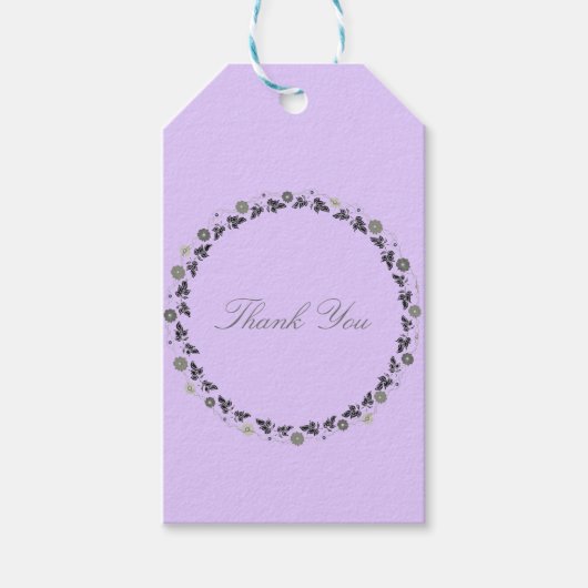 Cadeau Labels Lavendar Sjabloon Cadeaulabel (Voorkant)