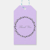Cadeau Labels Lavendar Sjabloon Cadeaulabel (Achterkant)