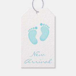 Cadeau Labels - Nieuw Aankomst (Groen/Blauw) Cadeaulabel