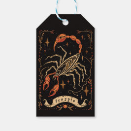 Cadeau Labels Schorpioen Hemelse Zodiac Art Cadeaulabel