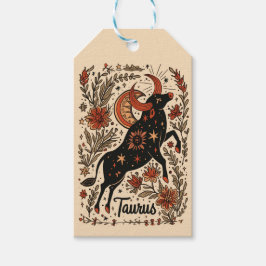 Cadeau Labels Stier Hemelse Dierenriem Kunst Cadeaulabel