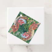 Cadeau labels tijgers (In situ)