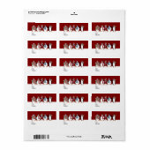 Cadeau Labels voor de Feestdagen (Full Sheet)