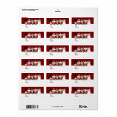 Cadeau Labels voor de Feestdagen (Full Sheet)