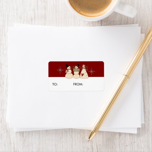 Cadeau Labels voor de Feestdagen (Insitu)