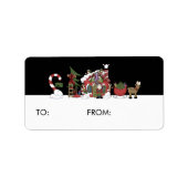 Cadeau Labels voor de Feestdagen (Voorkant)