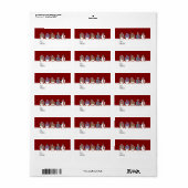 Cadeau Labels voor de Feestdagen (Full Sheet)