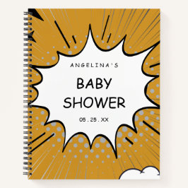 Cadeau Lijst Notitieboek voor Baby Shower met Stri