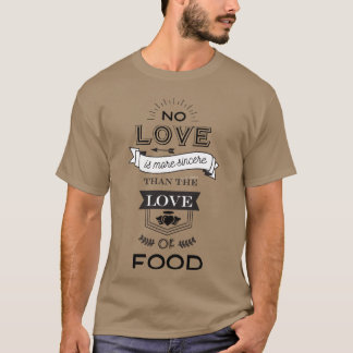 Cadeau Love Of Food T-shirt