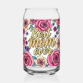 Cadeau Luxe Bloemen Modern Collectie Blikvorm Glas (Achterkant)