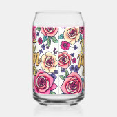 Cadeau Luxe Bloemen Modern Collectie Blikvorm Glas (Links)