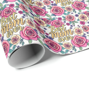 Cadeau Luxe Bloemen Modern Collectie Cadeaupapier