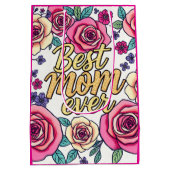 Cadeau Luxe Bloemen Modern Collectie Medium Cadeauzakje (Achterkant)