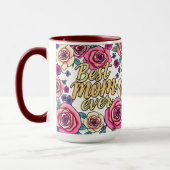 Cadeau Luxe Bloemen Modern Collectie Mok (Links)