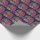 Cadeau Luxe Bloemen Populair Collectie Cadeaupapier (Hoek)