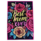 Cadeau Luxe Bloemen Populair Collectie Medium Cadeauzakje (Achterkant)