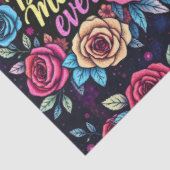 Cadeau Luxe Bloemen Populair Collectie Tissuepapier (Detail)