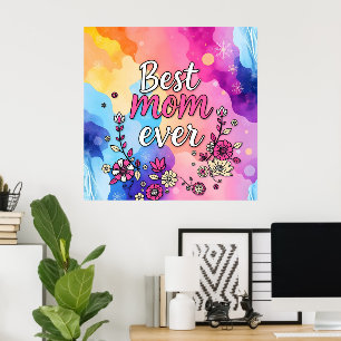 Cadeau Luxe Bloemen Trendy Collectie Poster