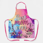 Cadeau Luxe Bloemen Trendy Collectie Schort (Voorkant)