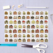 Cadeau makelaar onroerend goed tissuepapier (Craft)