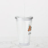 Cadeau met aangepaste tankwagen | Aangepaste tante Acryl Drinkbeker (Rechts)