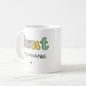 Cadeau met aangepaste tankwagen | Aangepaste tante Koffiemok (Voorkant links)