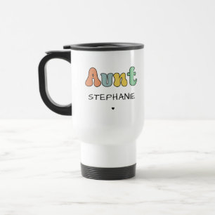 Cadeau met aangepaste tankwagen Aangepaste tante Reisbeker
