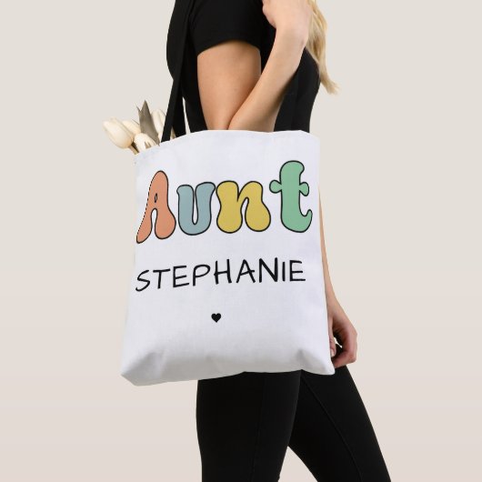 Cadeau met aangepaste tankwagen | Aangepaste tante Tote Bag (Dichtbij)