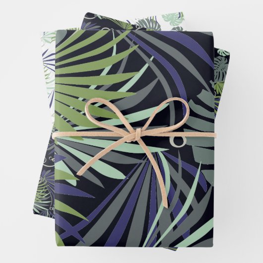 Cadeau met afbeelding van het patroon van binnensh inpakpapier vel (In situ)