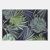 Cadeau met afbeelding van het patroon van binnensh inpakpapier vel (Voorkant)