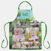 Cadeau met familiefoto's voor papa schort (Voorkant)
