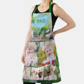 Cadeau met familiefoto's voor papa schort (Insitu)