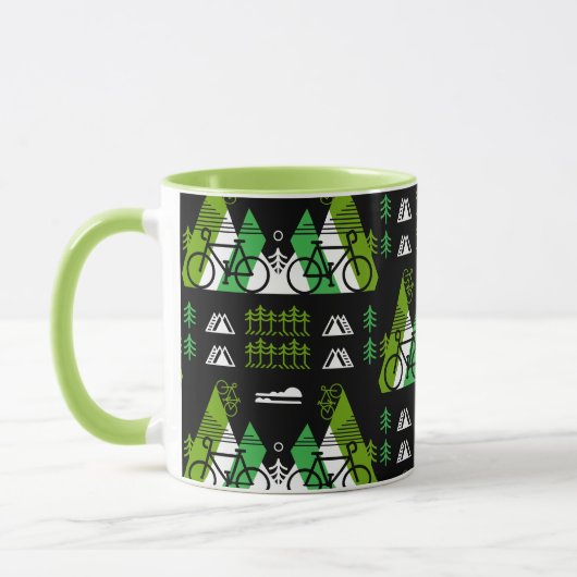 Cadeau met fietsthema mok (Links)
