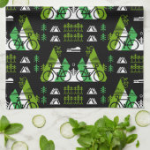 Cadeau met fietsthema theedoek (Gevouwen)