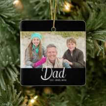 Cadeau met foto van papa gemaakt