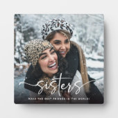 Cadeau met foto van Script Sisters Fotoplaat (Voorkant)