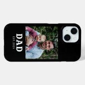Cadeau met foto van vader Case-Mate iPhone case (Achterkant (horizontaal))