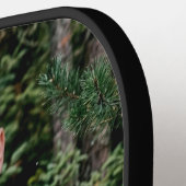 Cadeau met foto van vader pickleball paddle (Links Detail)