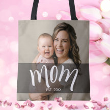 Cadeau met foto voor nieuwe mama