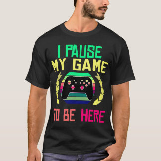 Cadeau met gamequote t-shirt