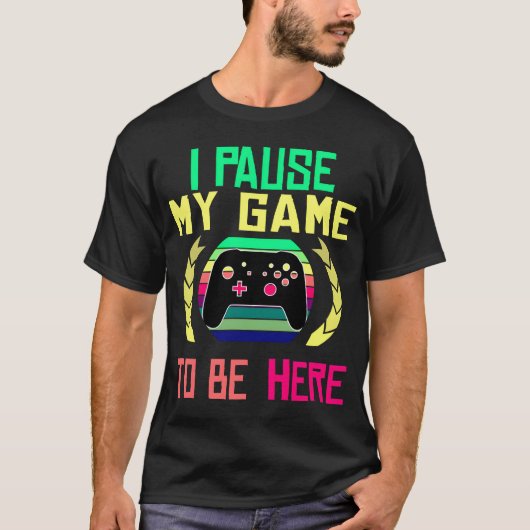 Cadeau met gamequote t-shirt (Voorkant)