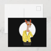 Cadeau met Giraffen Cute Safari Cool Dierenontwerp Briefkaart (Voorkant / Achterkant)