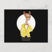 Cadeau met Giraffen Cute Safari Cool Dierenontwerp Briefkaart (Voorkant)