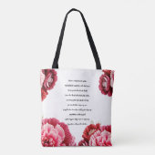 Cadeau met intentie Vier je innerlijke bloei Tote Bag (Achterkant)