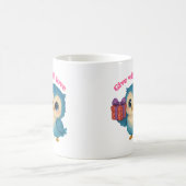 Cadeau met liefde - Schattigee uil met Cadeau Koffiemok (Center)