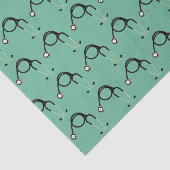 Cadeau met medisch thema tissuepapier (Detail)