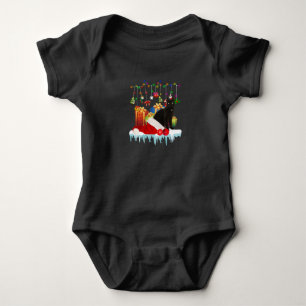 Cadeau met zwarte kat voor mijn kerstmis romper