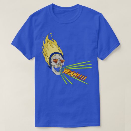 Cadeau MIC Screaming Skull T-shirt (Design voorkant)